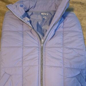 Roxy Women's Periwinkle Quilted Puffer Jacket